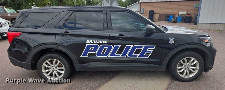 image for item DY1125 2020 Ford Explorer Police Interceptor SUV
