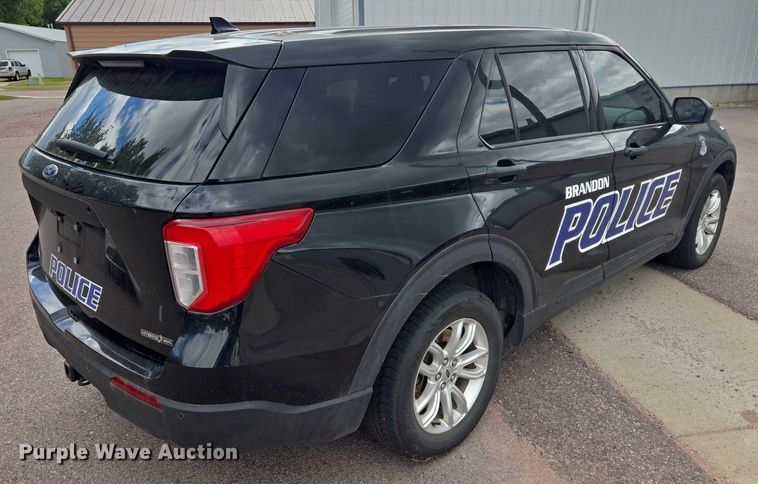 image for item DY1125 2020 Ford Explorer Police Interceptor SUV
