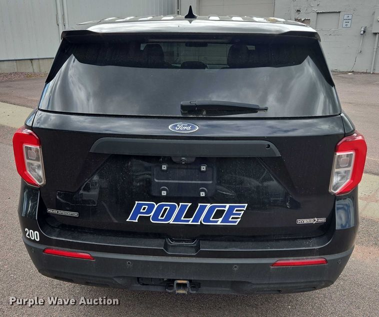 image for item DY1125 2020 Ford Explorer Police Interceptor SUV