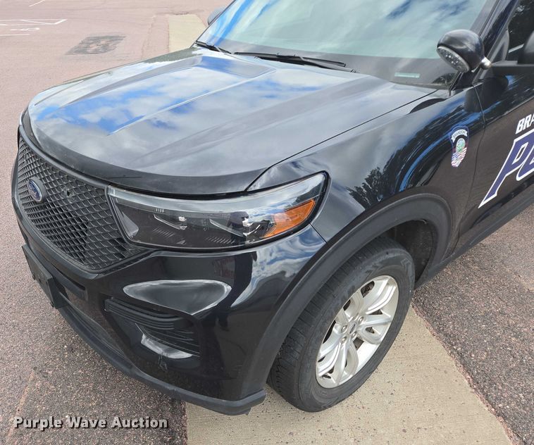 image for item DY1125 2020 Ford Explorer Police Interceptor SUV