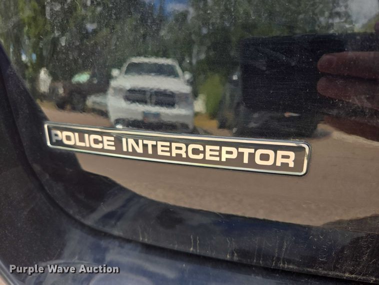 image for item DY1125 2020 Ford Explorer Police Interceptor SUV