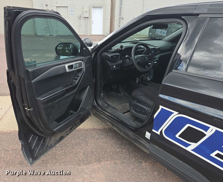 image for item DY1125 2020 Ford Explorer Police Interceptor SUV