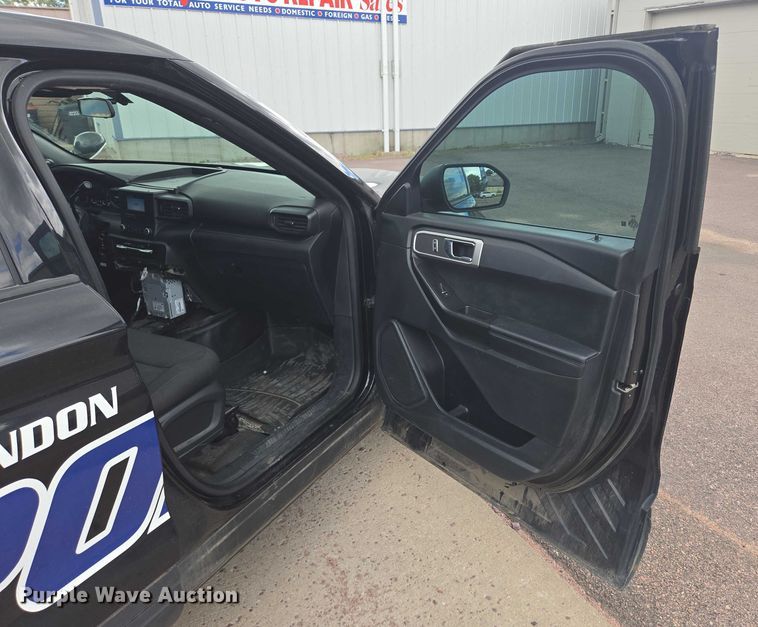 image for item DY1125 2020 Ford Explorer Police Interceptor SUV