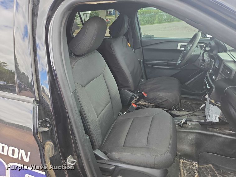 image for item DY1125 2020 Ford Explorer Police Interceptor SUV