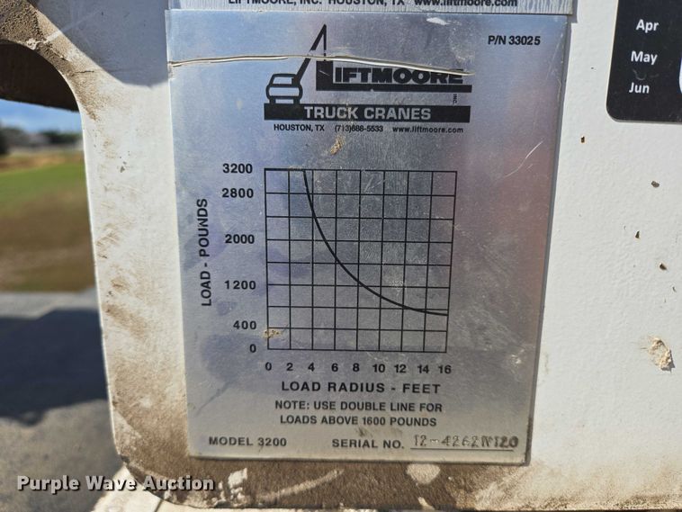 image for item DY1126 2012 Ford F350 Super Duty SuperCab utility bed pickup truck