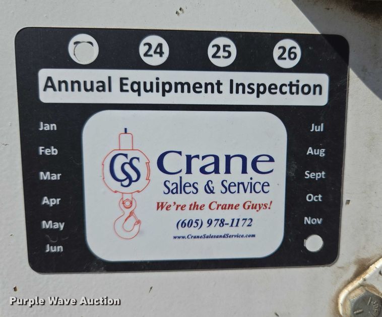 image for item DY1126 2012 Ford F350 Super Duty SuperCab utility bed pickup truck