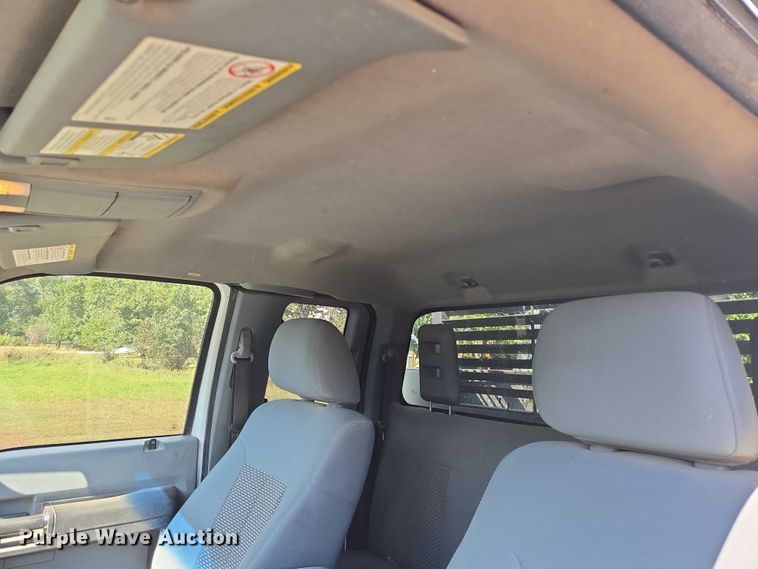 image for item DY1126 2012 Ford F350 Super Duty SuperCab utility bed pickup truck