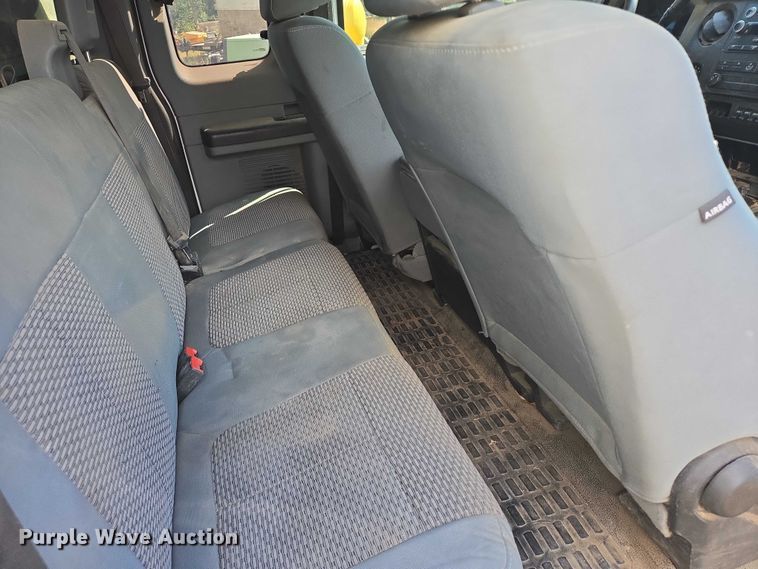 image for item DY1126 2012 Ford F350 Super Duty SuperCab utility bed pickup truck