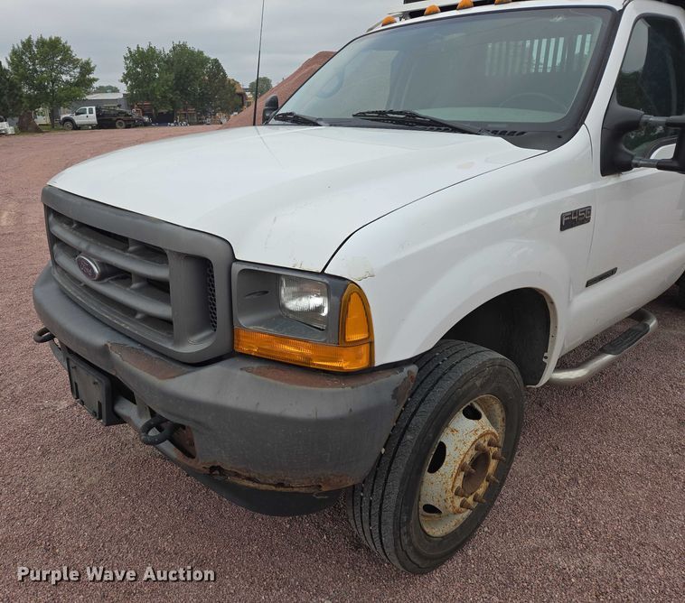 image for item DY1142 2001 Ford F450 Super Duty dump truck