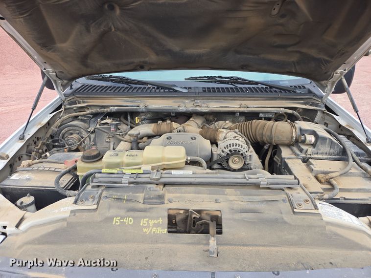 image for item DY1142 2001 Ford F450 Super Duty dump truck