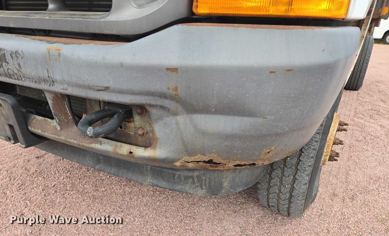 image for item DY1143 2001 Ford F350 Super Duty dump bed pickup truck