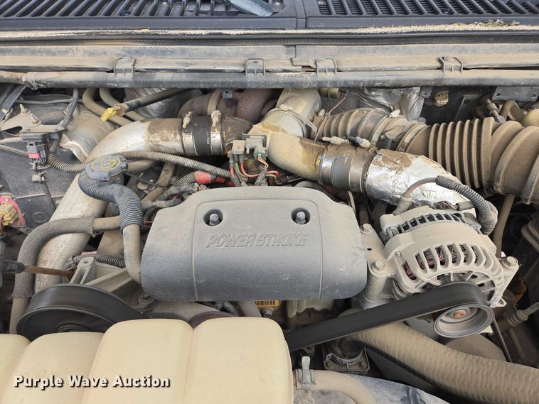 image for item DY1143 2001 Ford F350 Super Duty dump bed pickup truck