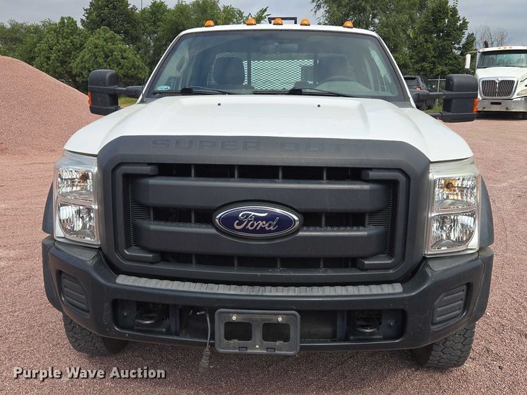 image for item DY1144 2012 Ford F450 Super Duty flatbed truck