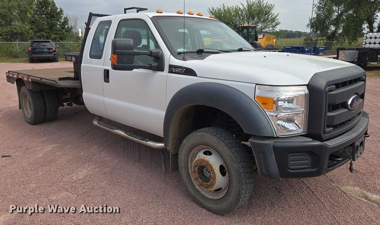 image for item DY1144 2012 Ford F450 Super Duty flatbed truck