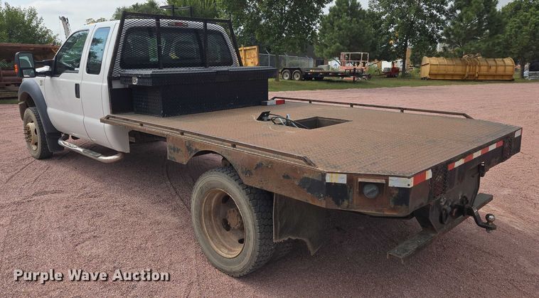 image for item DY1144 2012 Ford F450 Super Duty flatbed truck