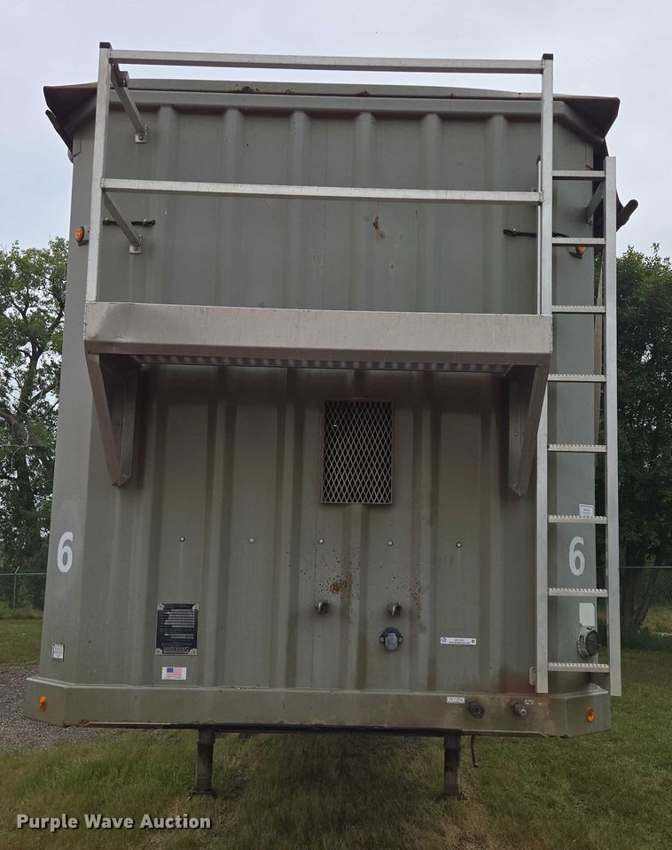 image for item DY1151 2017 Wilkens 48125SCGO walking floor trailer