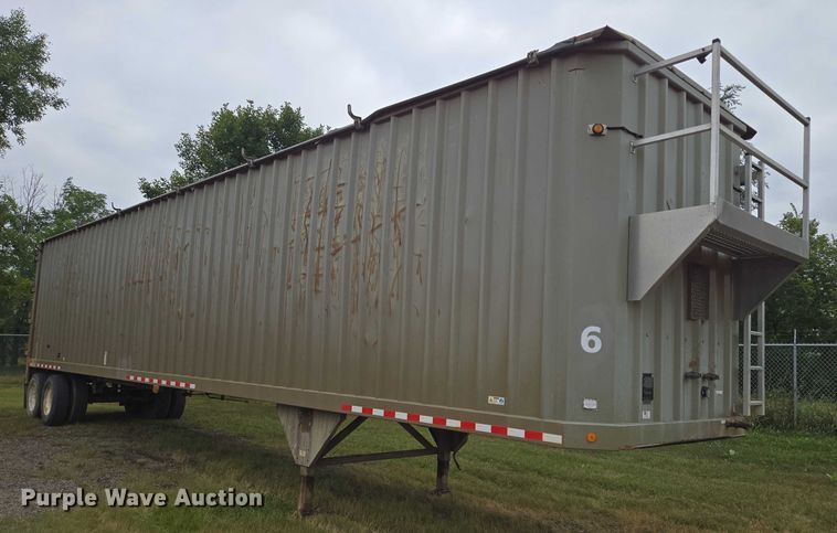 image for item DY1151 2017 Wilkens 48125SCGO walking floor trailer