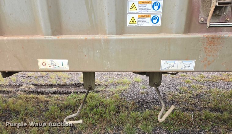 image for item DY1151 2017 Wilkens 48125SCGO walking floor trailer