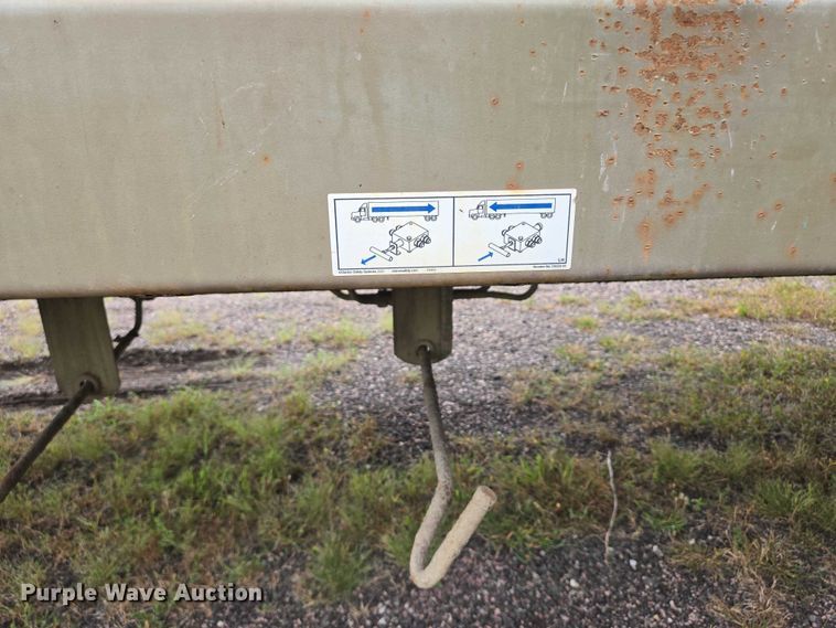 image for item DY1151 2017 Wilkens 48125SCGO walking floor trailer