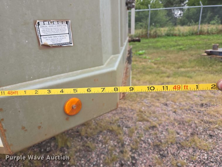 image for item DY1151 2017 Wilkens 48125SCGO walking floor trailer