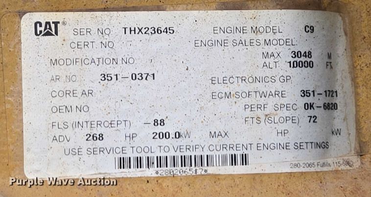 image for item DY1152 2008 Caterpillar 140M AWD motor grader