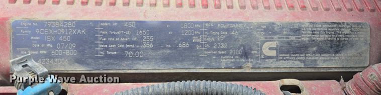 image for item DY1154 2010 International ProStar LF627 semi truck