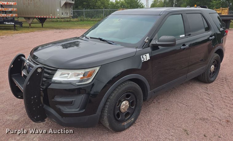 image for item DY1155 2016 Ford Explorer Police SUV