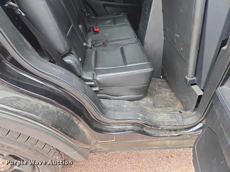 image for item DY1155 2016 Ford Explorer Police SUV