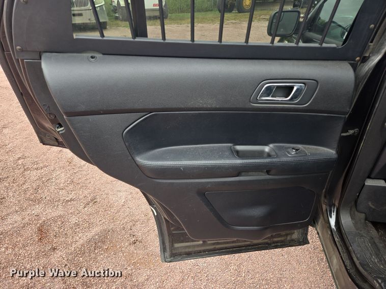 image for item DY1155 2016 Ford Explorer Police SUV