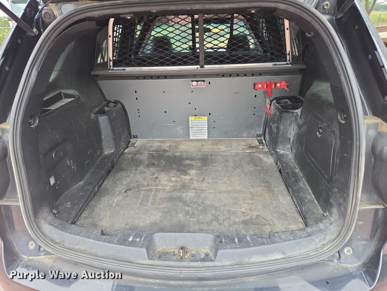 image for item DY1155 2016 Ford Explorer Police SUV