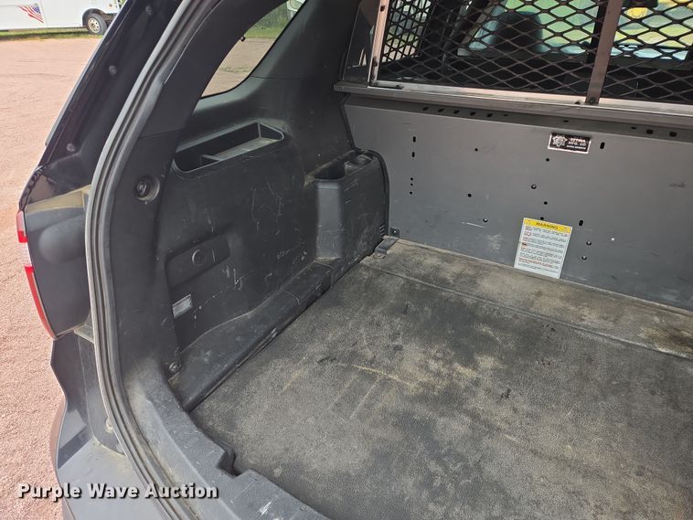 image for item DY1155 2016 Ford Explorer Police SUV