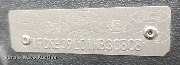 image for item DY1156 2001 Ford E350 delivery truck