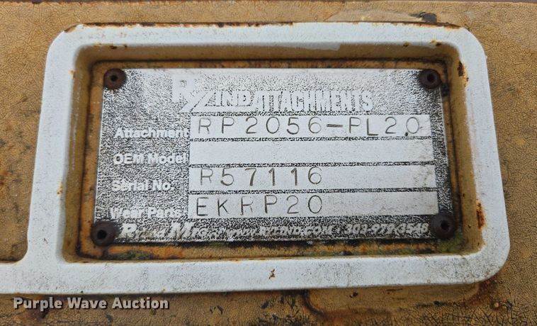 image for item DY1157 RyLind RP2056-PL20 snow pusher