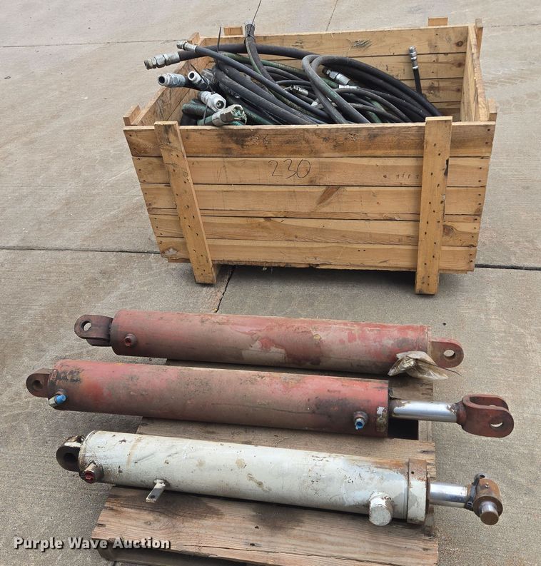 image for item DY1162 (4) hydraulic cylinders
