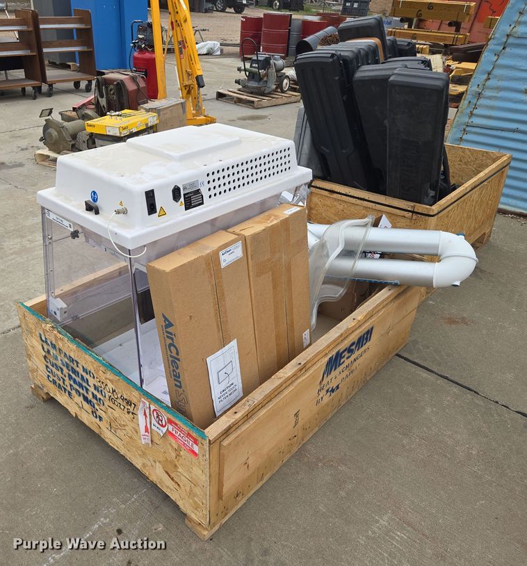 image for item DY1163 Sirchie AirClean 600 Workstation fume hood