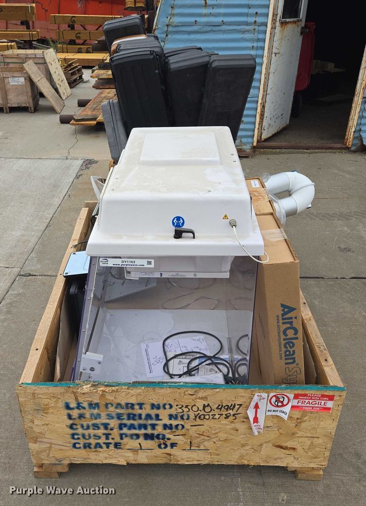 image for item DY1163 Sirchie AirClean 600 Workstation fume hood