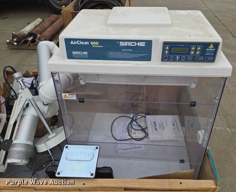 image for item DY1163 Sirchie AirClean 600 Workstation fume hood