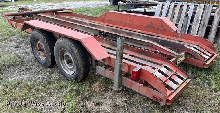 image for item DY8124 1971 Mercury Equipment trailer utility trailer