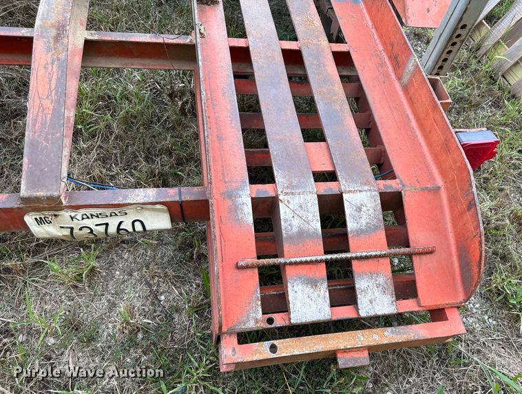 image for item DY8124 1971 Mercury Equipment trailer utility trailer