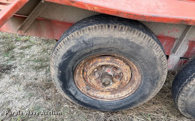 image for item DY8124 1971 Mercury Equipment trailer utility trailer