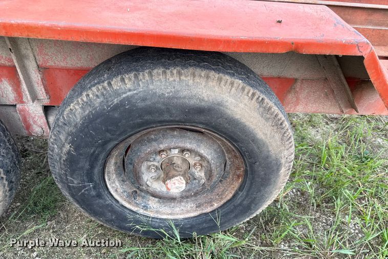 image for item DY8124 1971 Mercury Equipment trailer utility trailer