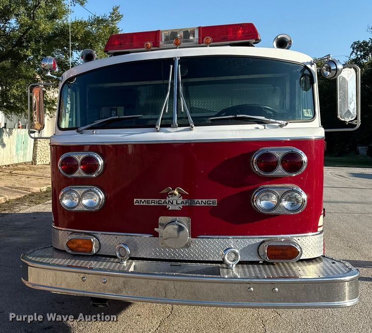 image for item DZ4268 1982 American LaFrance pumper fire truck