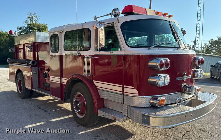 image for item DZ4268 1982 American LaFrance pumper fire truck
