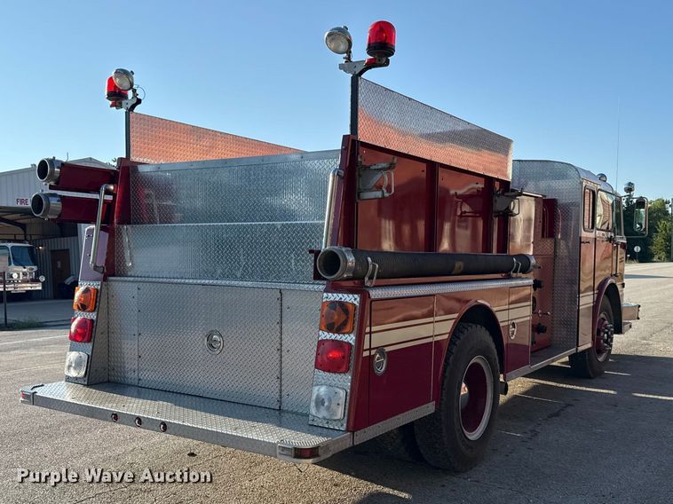 image for item DZ4268 1982 American LaFrance pumper fire truck
