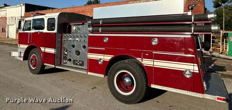 image for item DZ4268 1982 American LaFrance pumper fire truck