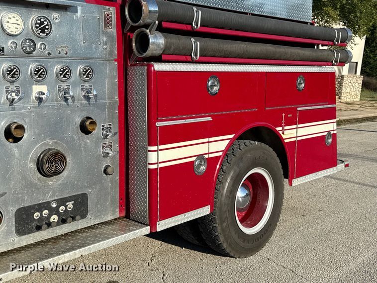 image for item DZ4268 1982 American LaFrance pumper fire truck