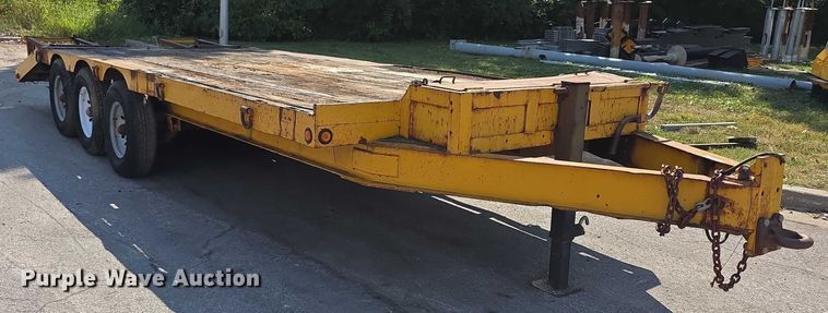 image for item DZ6295 1982 JFW W3 equipment trailer