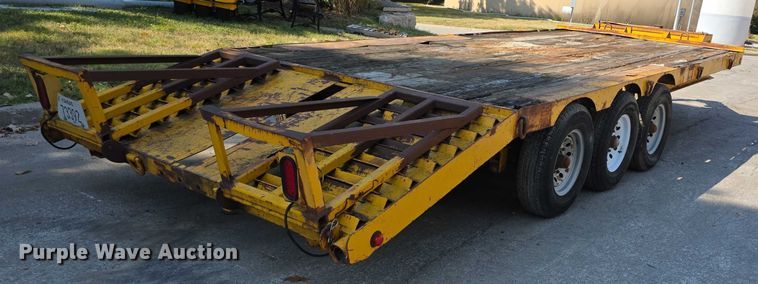 image for item DZ6295 1982 JFW W3 equipment trailer