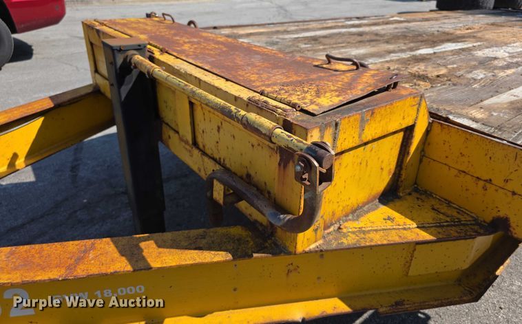 image for item DZ6295 1982 JFW W3 equipment trailer