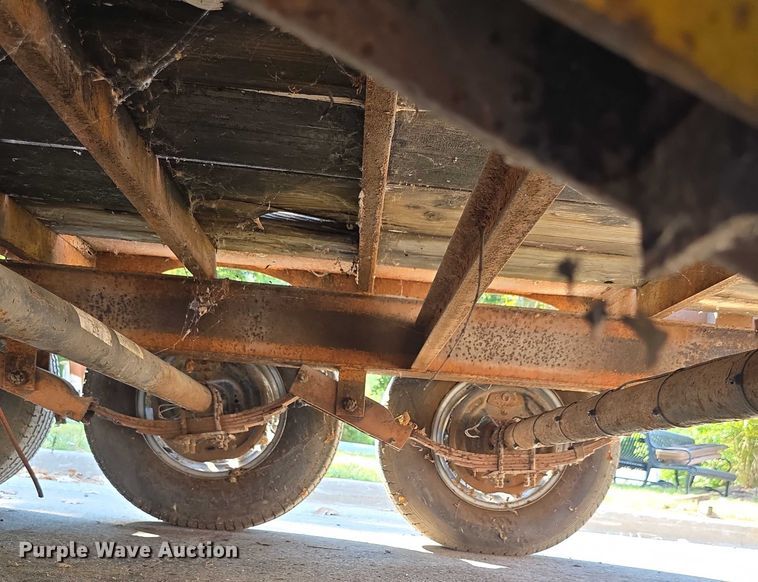 image for item DZ6295 1982 JFW W3 equipment trailer